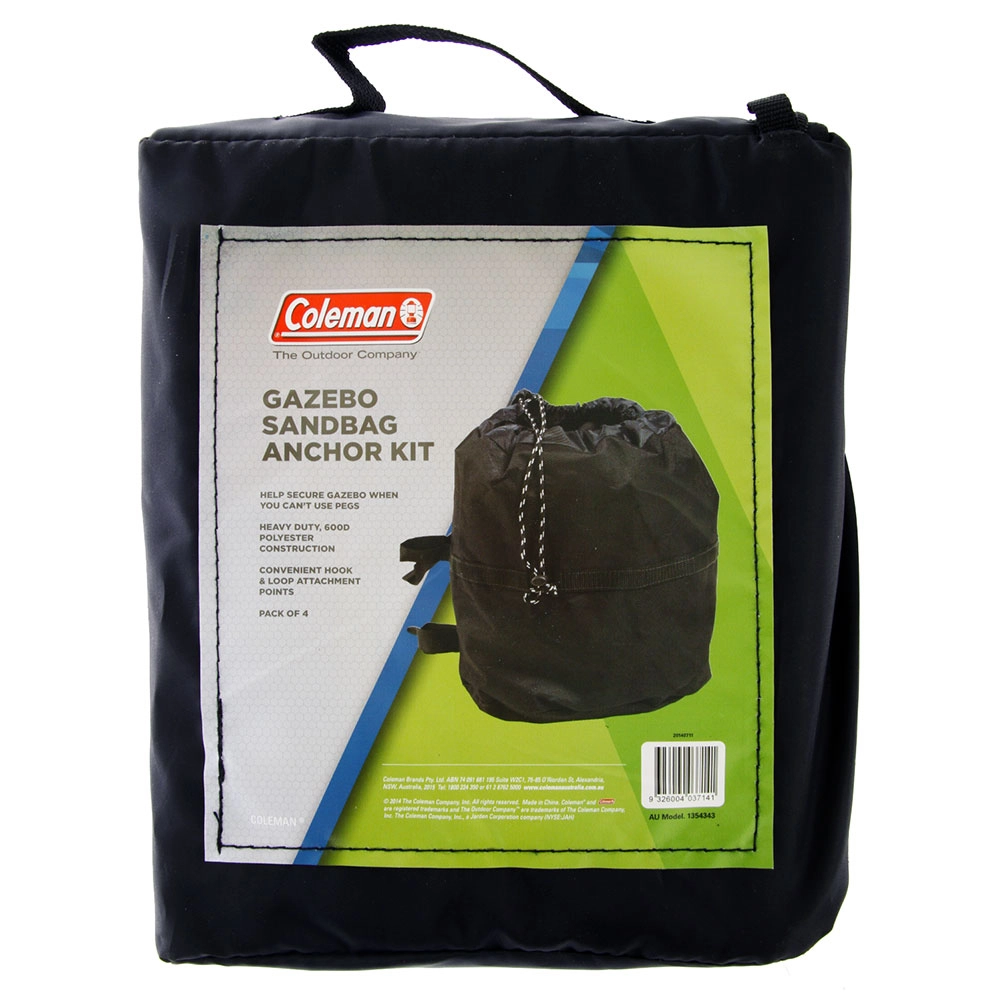 Coleman Gazebo Anchor Sand Bag Qty 4 Coleman Gazebo Anchor Sand Bag Qty 4