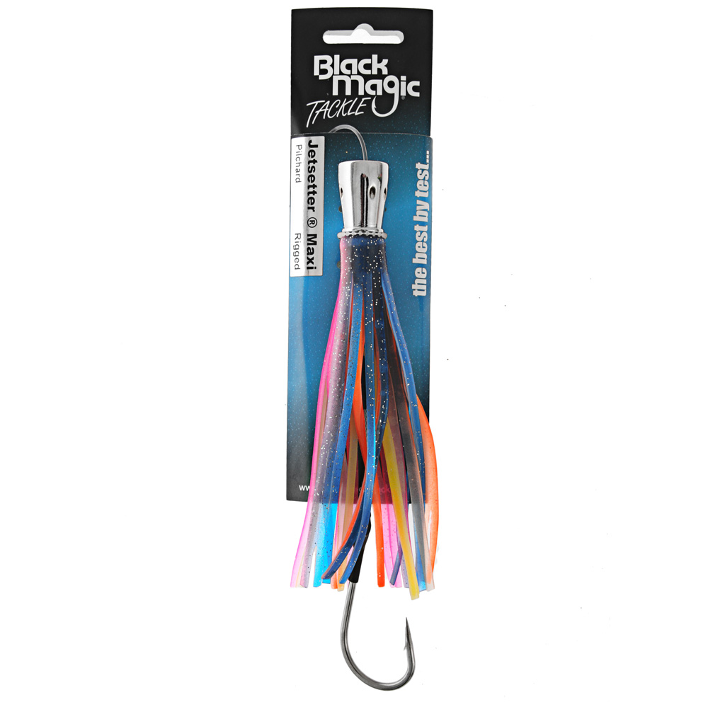 Black Magic Jetsetter Maxi Wire Rigged Game Lure 177mm 7/0 Pilchard
