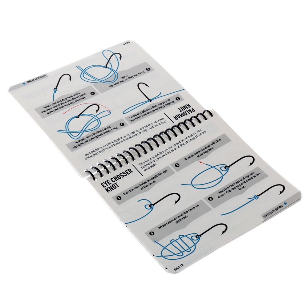 Anglers Mate Waterproof Fishing Knot Book