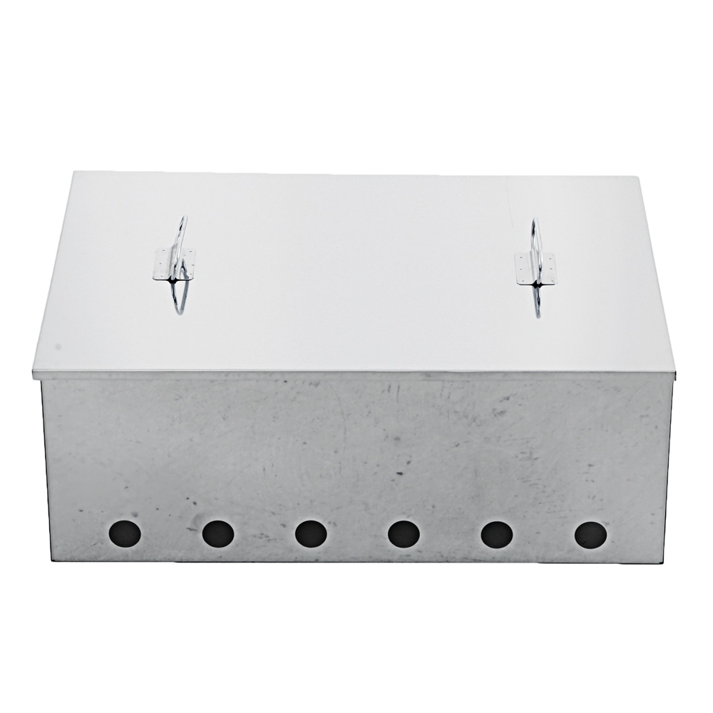 Kiwi Sizzler 2-Tray Stainless Steel Portable Smoker Large