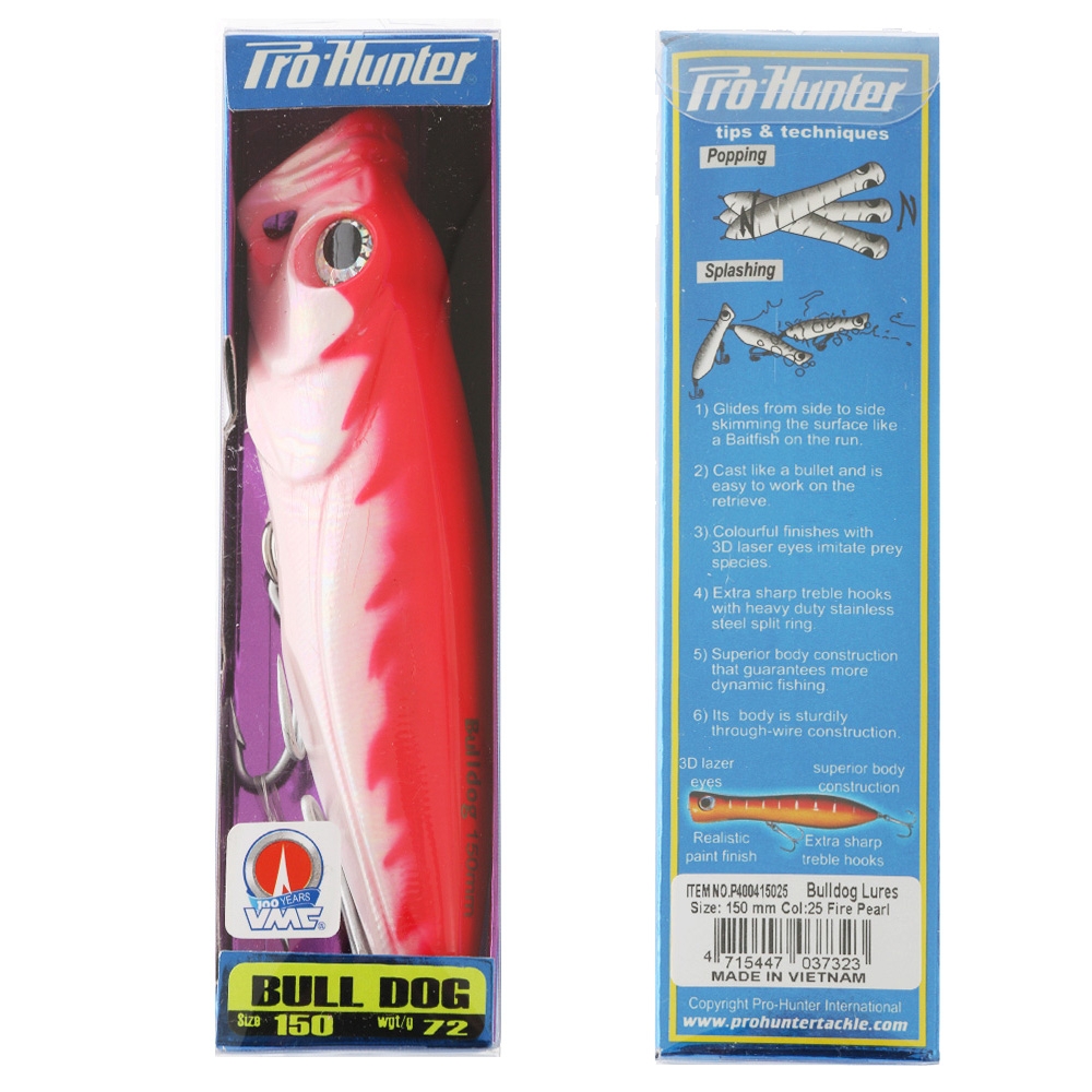 Pro Hunter Bulldog Popper 150mm