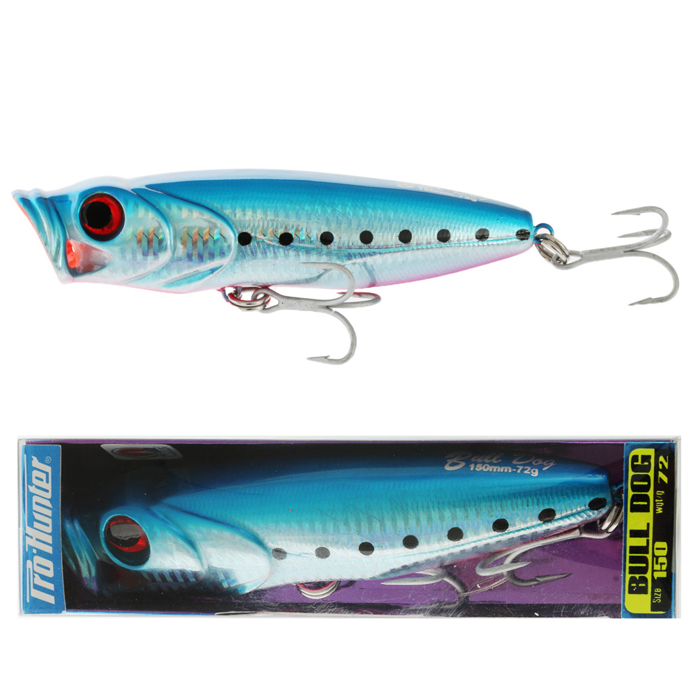 Pro Hunter Bull Dog Popper 150mm Lazer Sardine