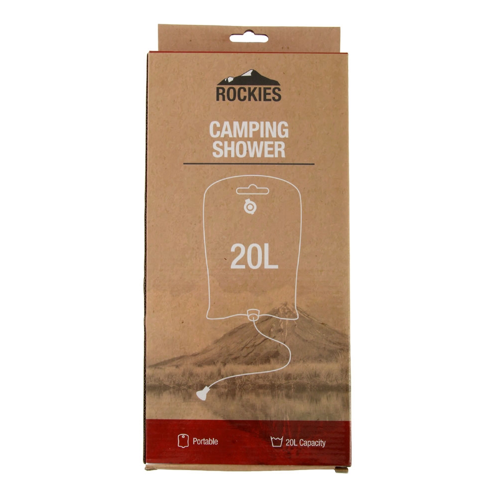 Portable Camping Solar Shower 20L