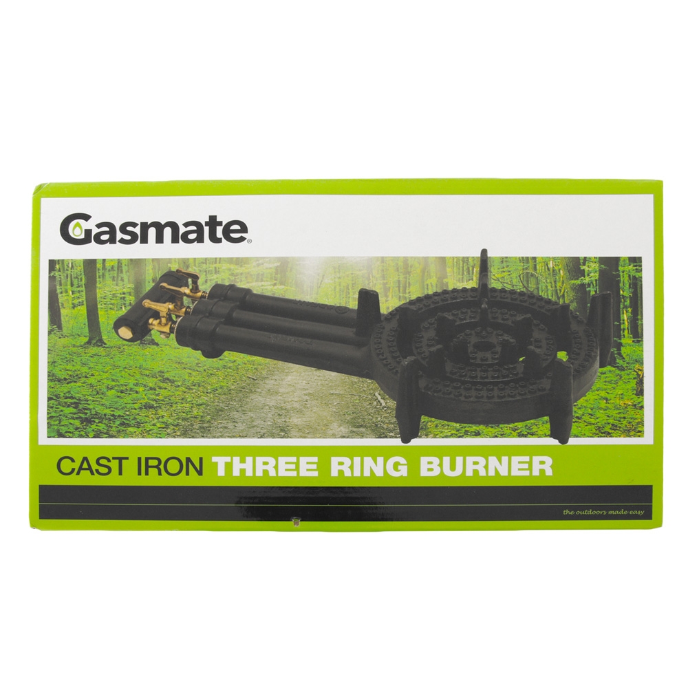 Gasmate Cast Iron 3 Ring Outdoor Stove Burner