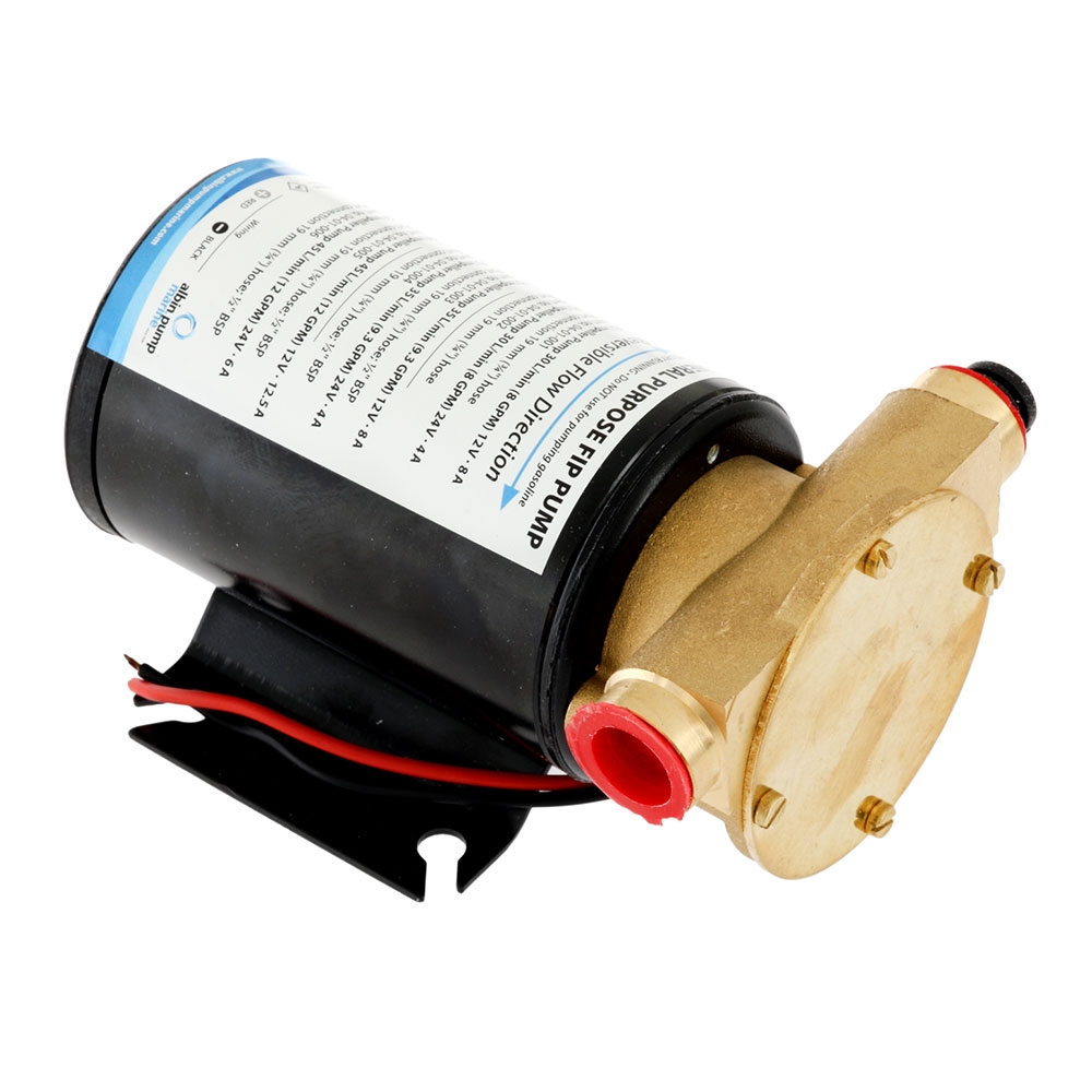 Albin Pump Marine DC Flexible Impeller Pump F3 12V