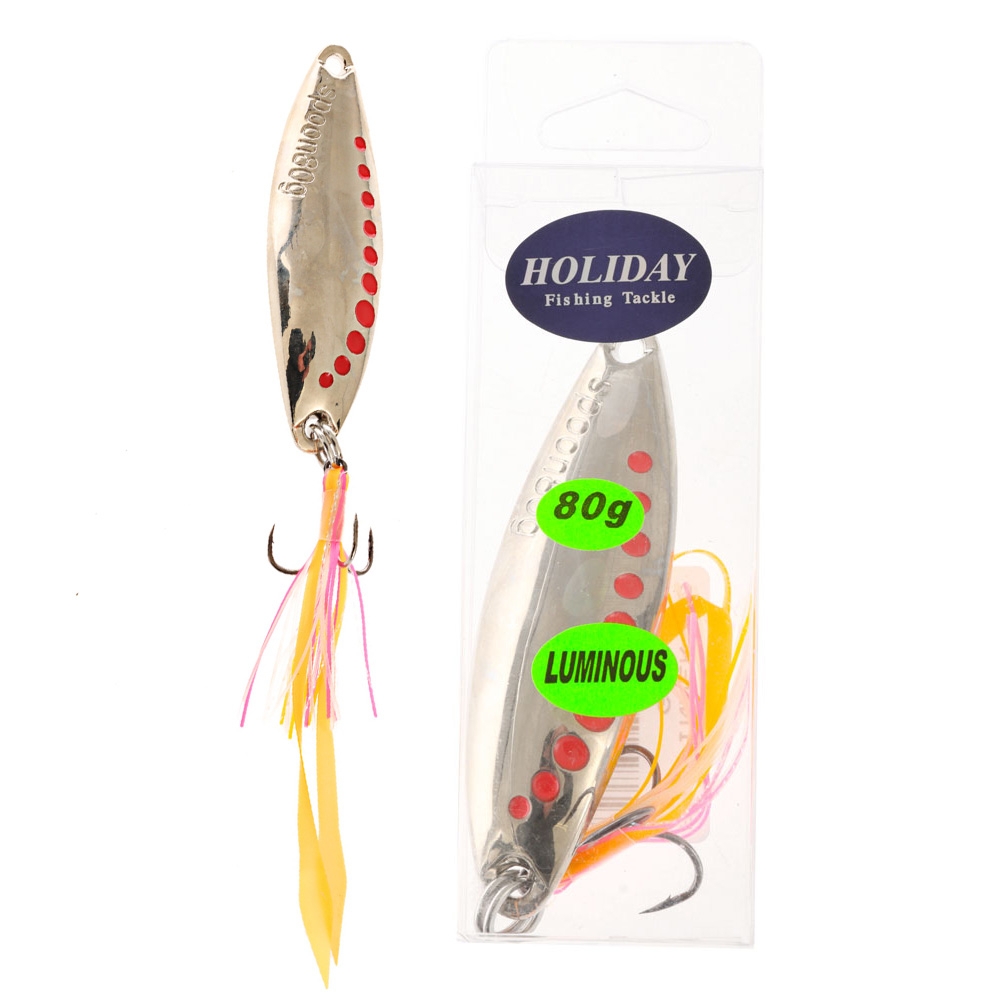 Holiday Spoon Lure with Lumo Skirt 80g