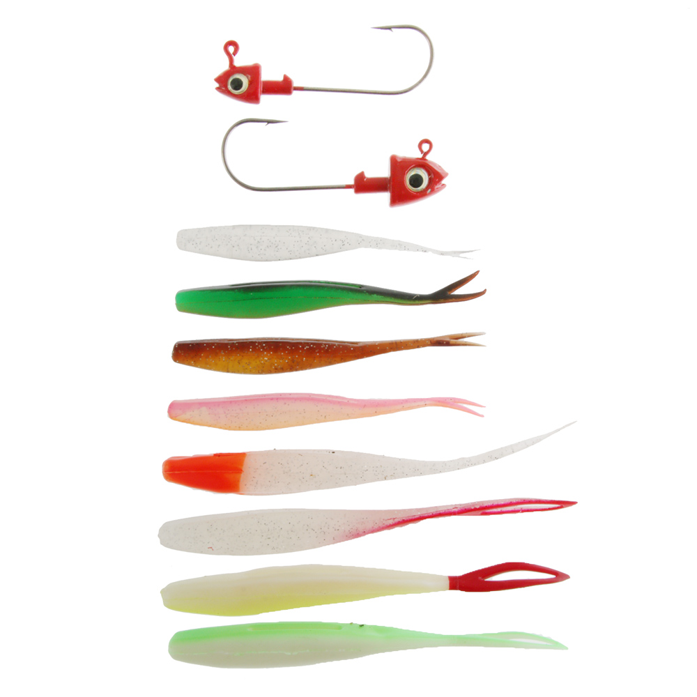Holiday Lumo Soft Bait Tackle Pack 3in/4in 20g/30g
