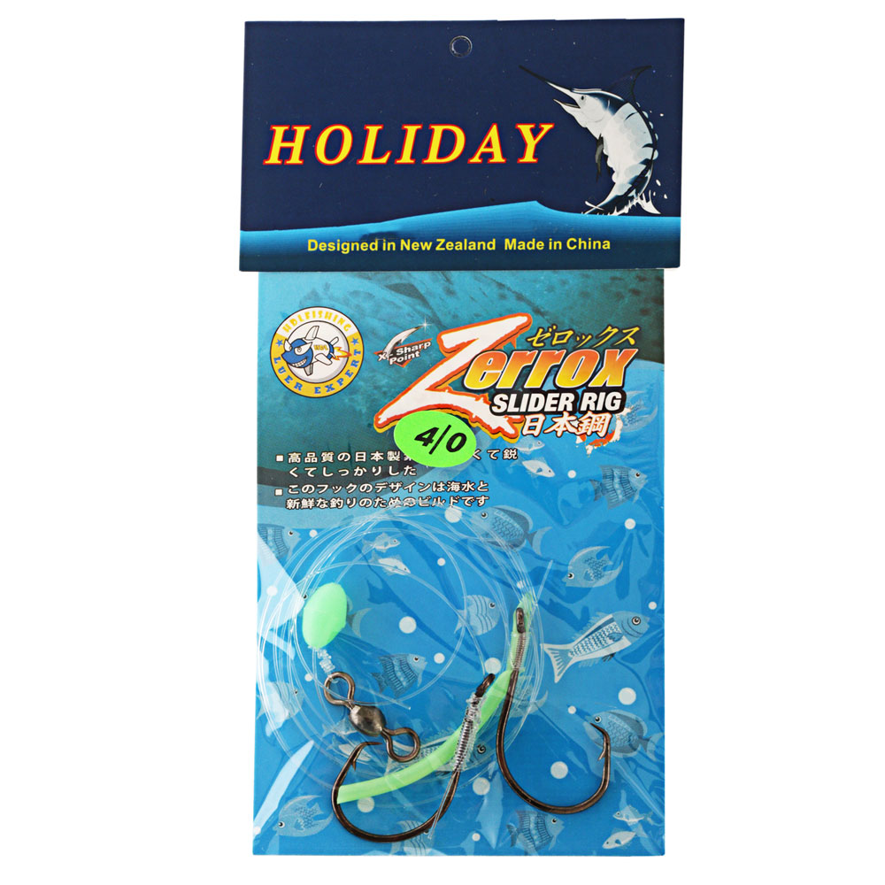 Holiday Lumo Slider Strayline Rig 4/0