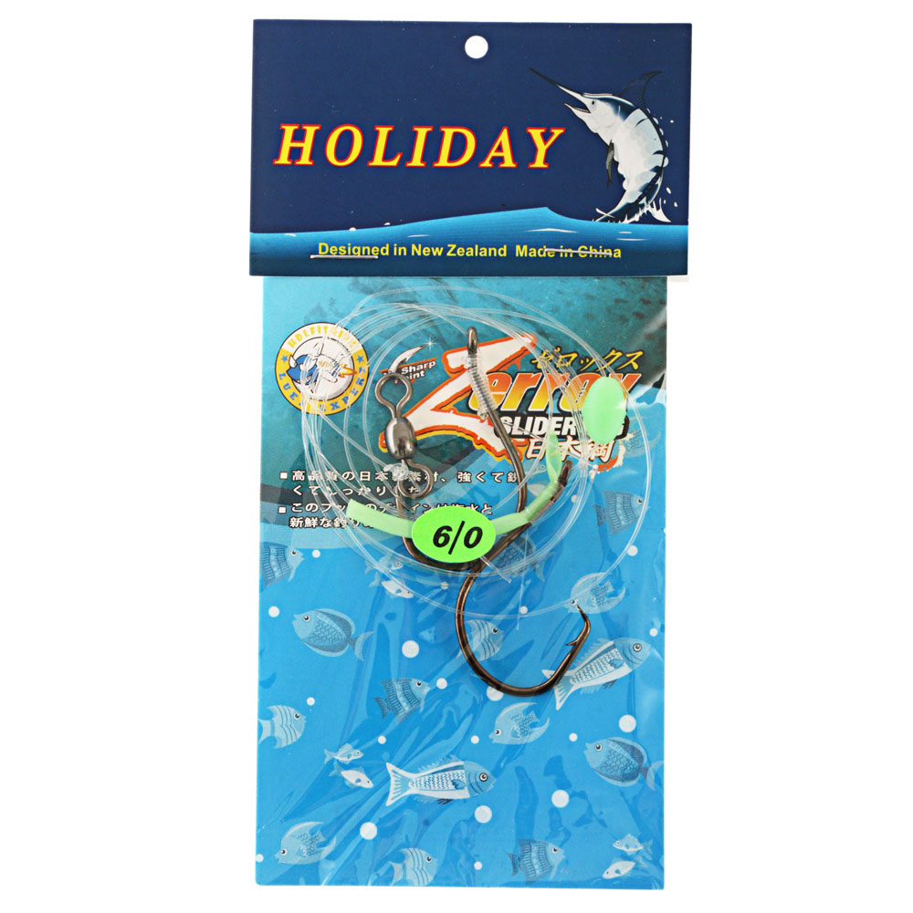 Holiday Lumo Slider Strayline Rig 6/0