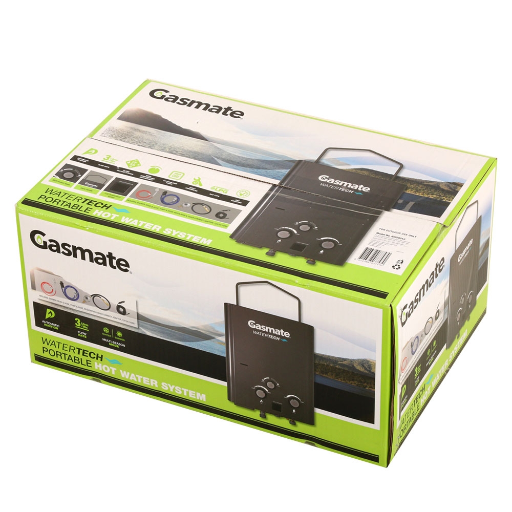 Gasmate Watertech Portable Hot Water System 3LPM