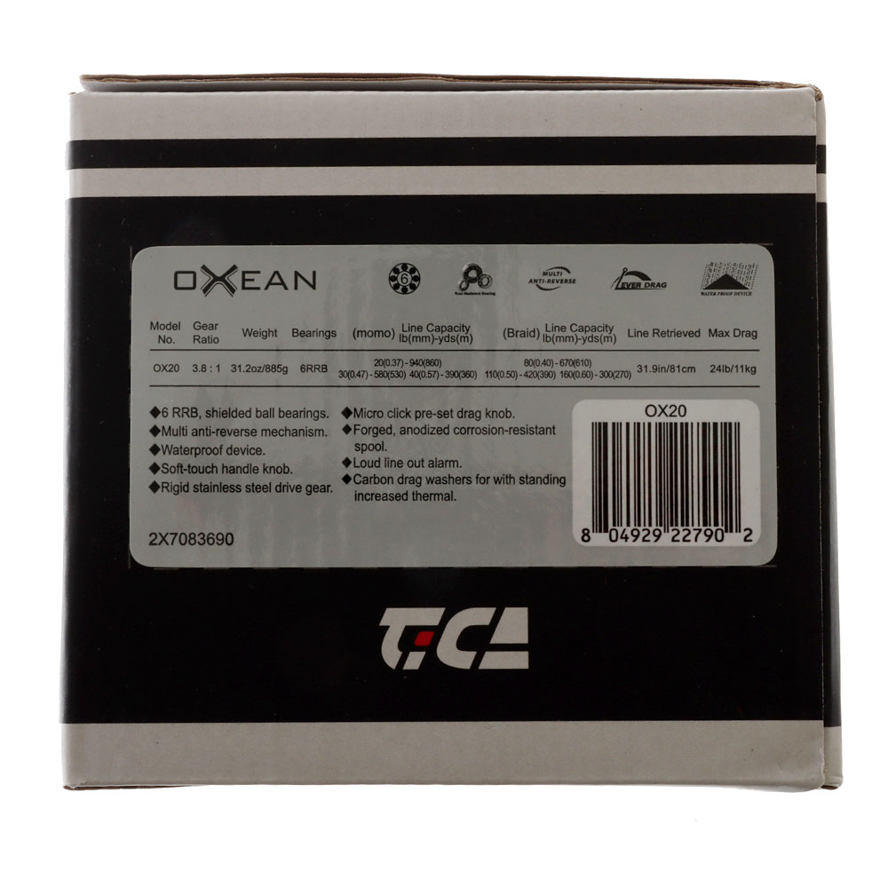 TiCA Oxean OX20 Lever Drag Light Game Reel