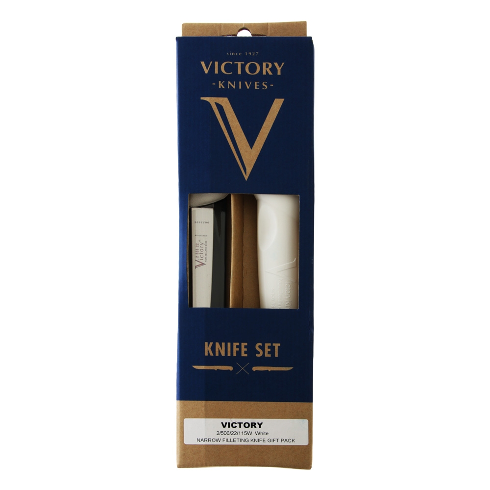 Victory 2/506/22/115 Narrow Fillet Knife Gift Pack 22cm
