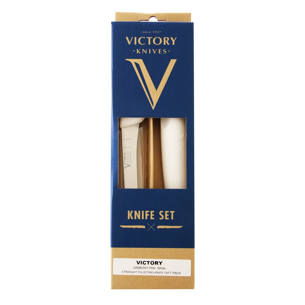 Victory 2/508/20/115 Straight Fish Fillet Knife Gift Pack 20cm