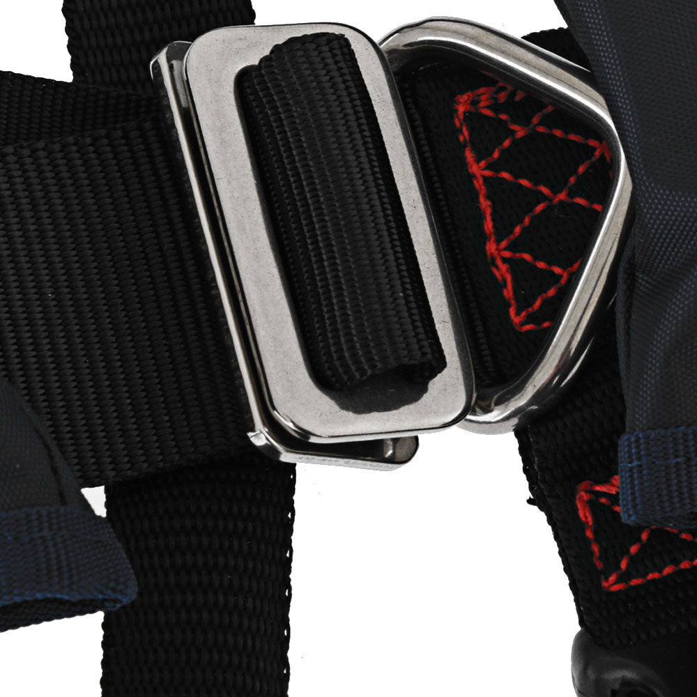 Hutchwilco Challenger 100N Automatic Inflatable Kids Life Jacket with Harness Navy 18-40kg