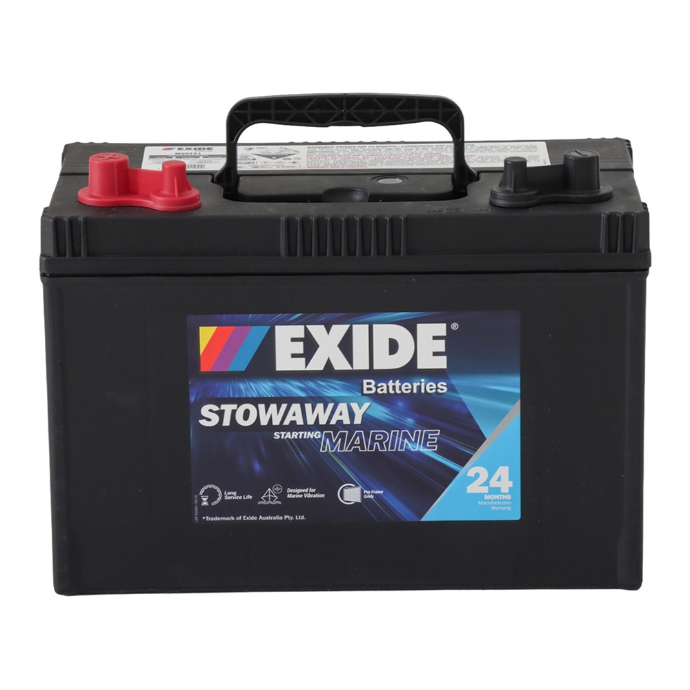 Exide MSST31 Marine Stowaway Starting Battery 12V 105Ah