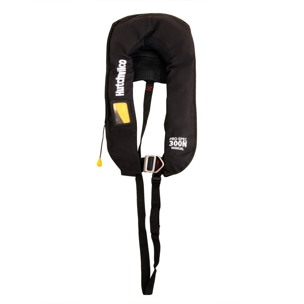 Hutchwilco Pro-Spec 300N Manual Inflatable Life Jacket with Deck Harness