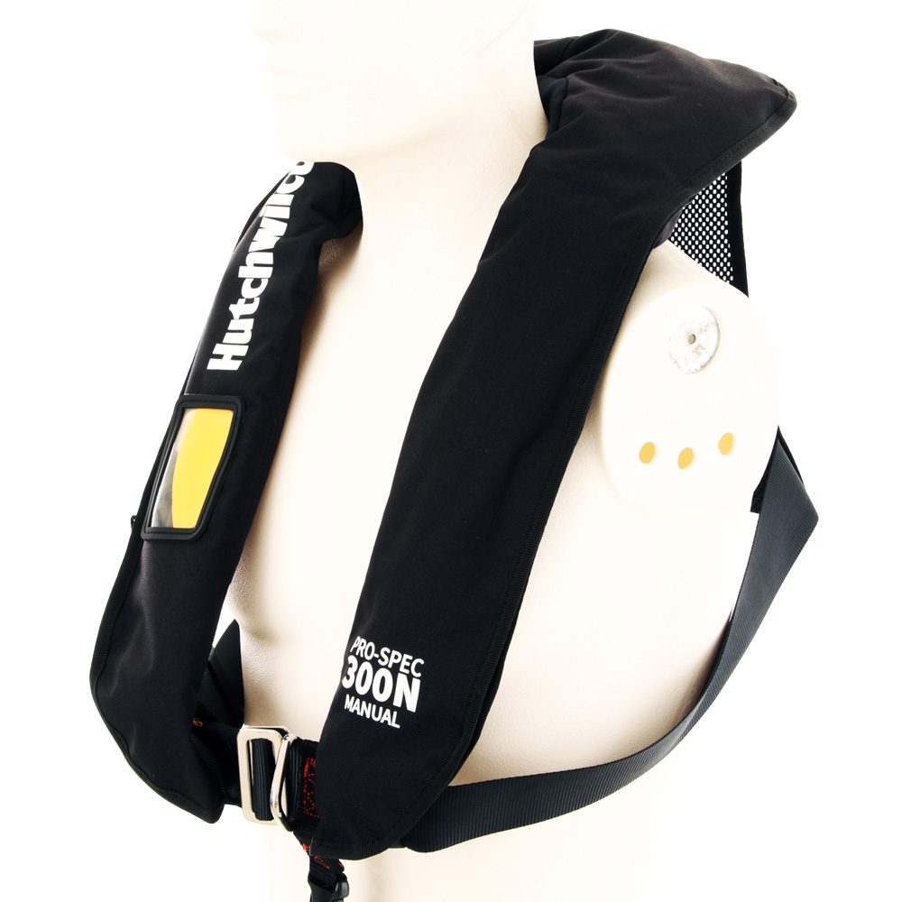 Hutchwilco Pro-Spec 300N Manual Inflatable Life Jacket with Deck Harness