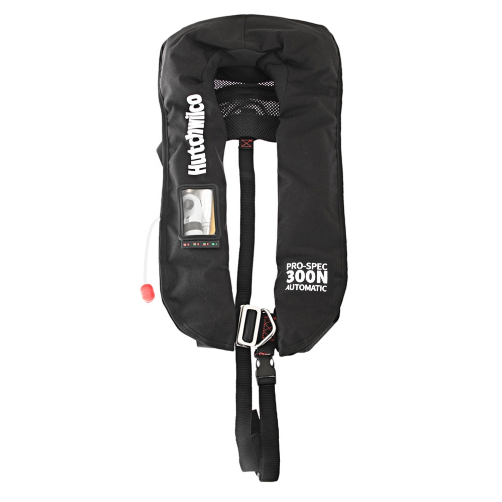 Hutchwilco Pro-Spec 300N Automatic Inflatable Life Jacket with Deck Harness
