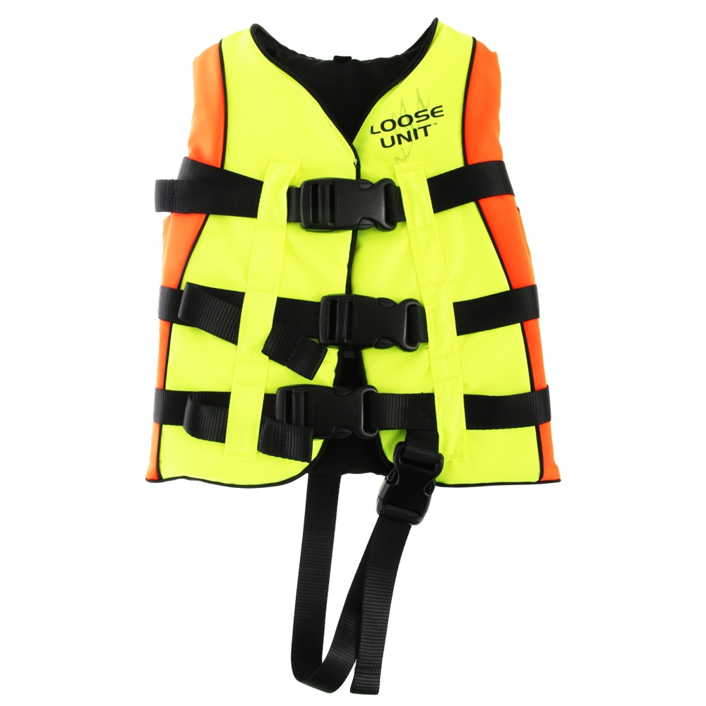 Hutchwilco Adjustable Hi-Viz Kids Life Vest S