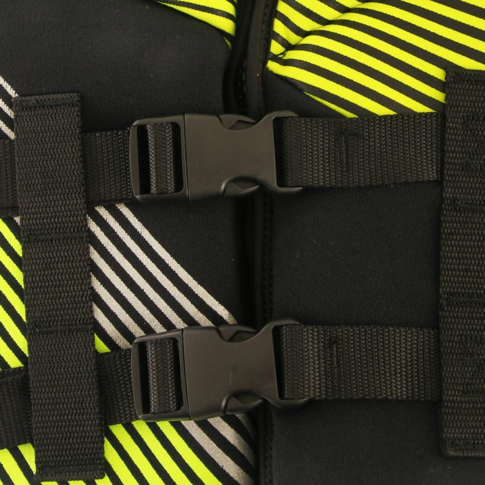 Ultra Eclipse Neoprene Hi-Viz Kids Life Vest 8-10 Years