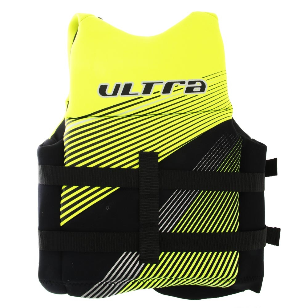 Ultra Eclipse Neoprene Hi-Viz Kids Life Vest 8-10 Years