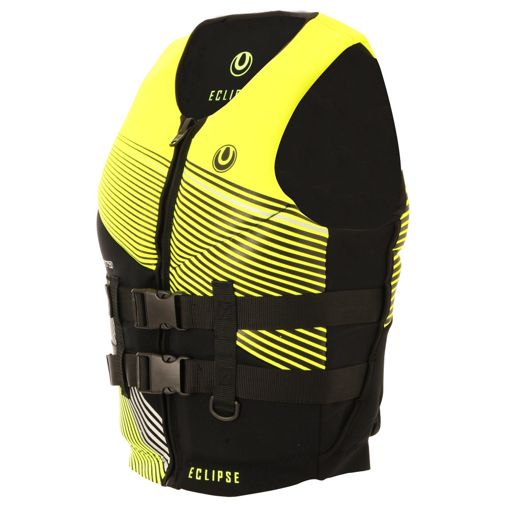 Ultra Eclipse Neoprene PFD Life Vest Hi-Viz Yellow L