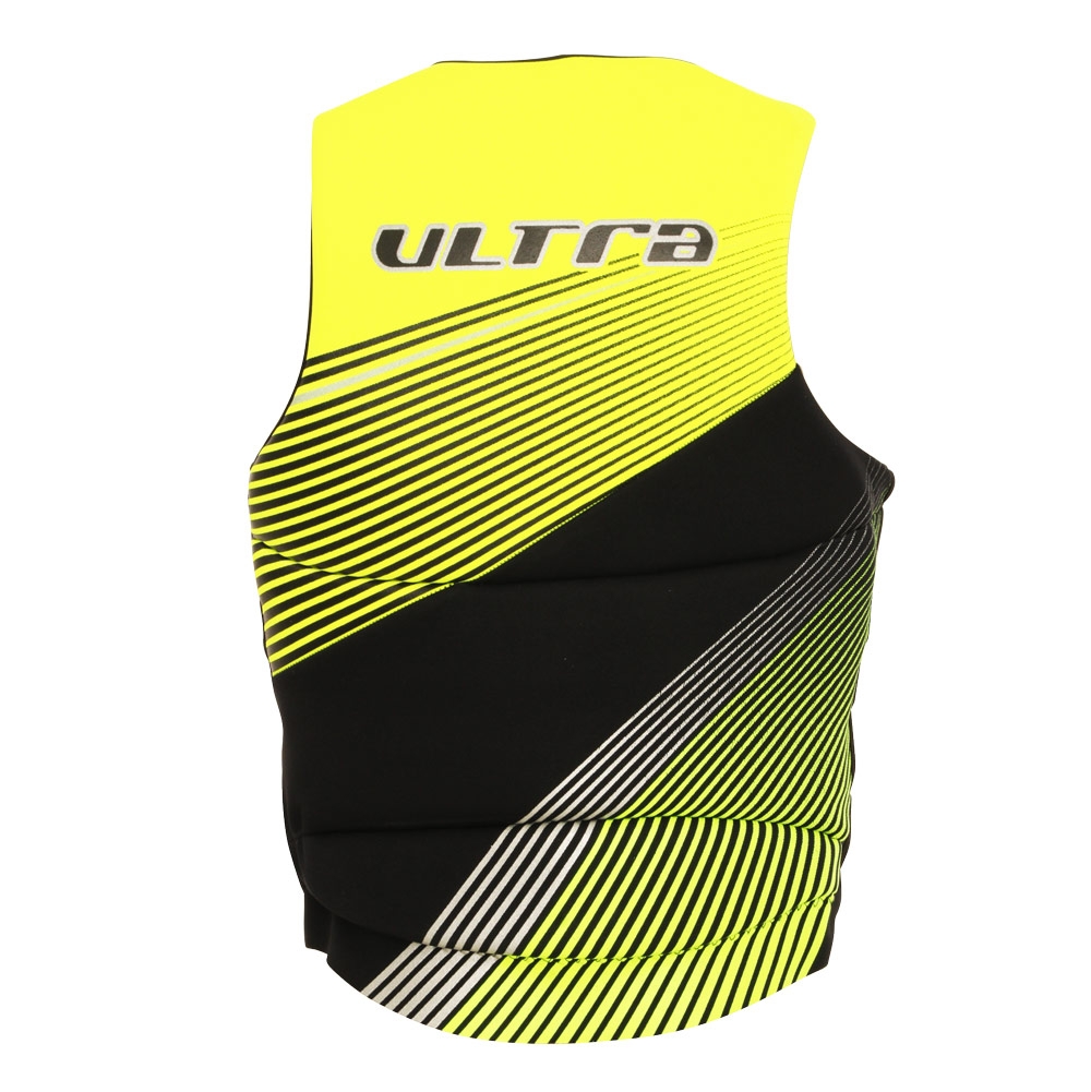 Ultra Eclipse Neoprene PFD Life Vest Hi-Viz Yellow L