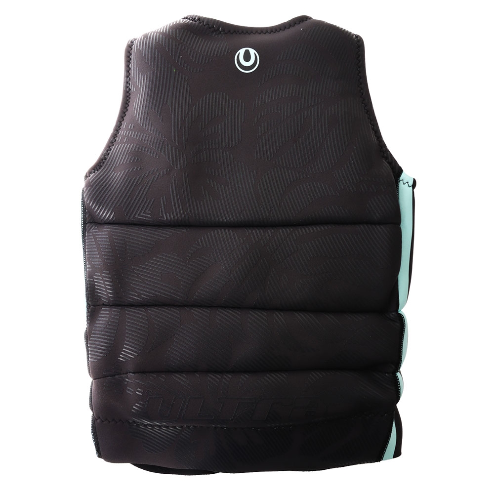 Ultra Session Neoprene Level 50 Womens Life Vest Black Teal Size 12