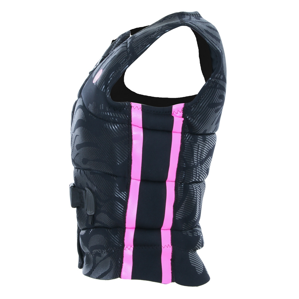 Ultra Session Neoprene Level 50 Womens Life Vest Black/Pink 16
