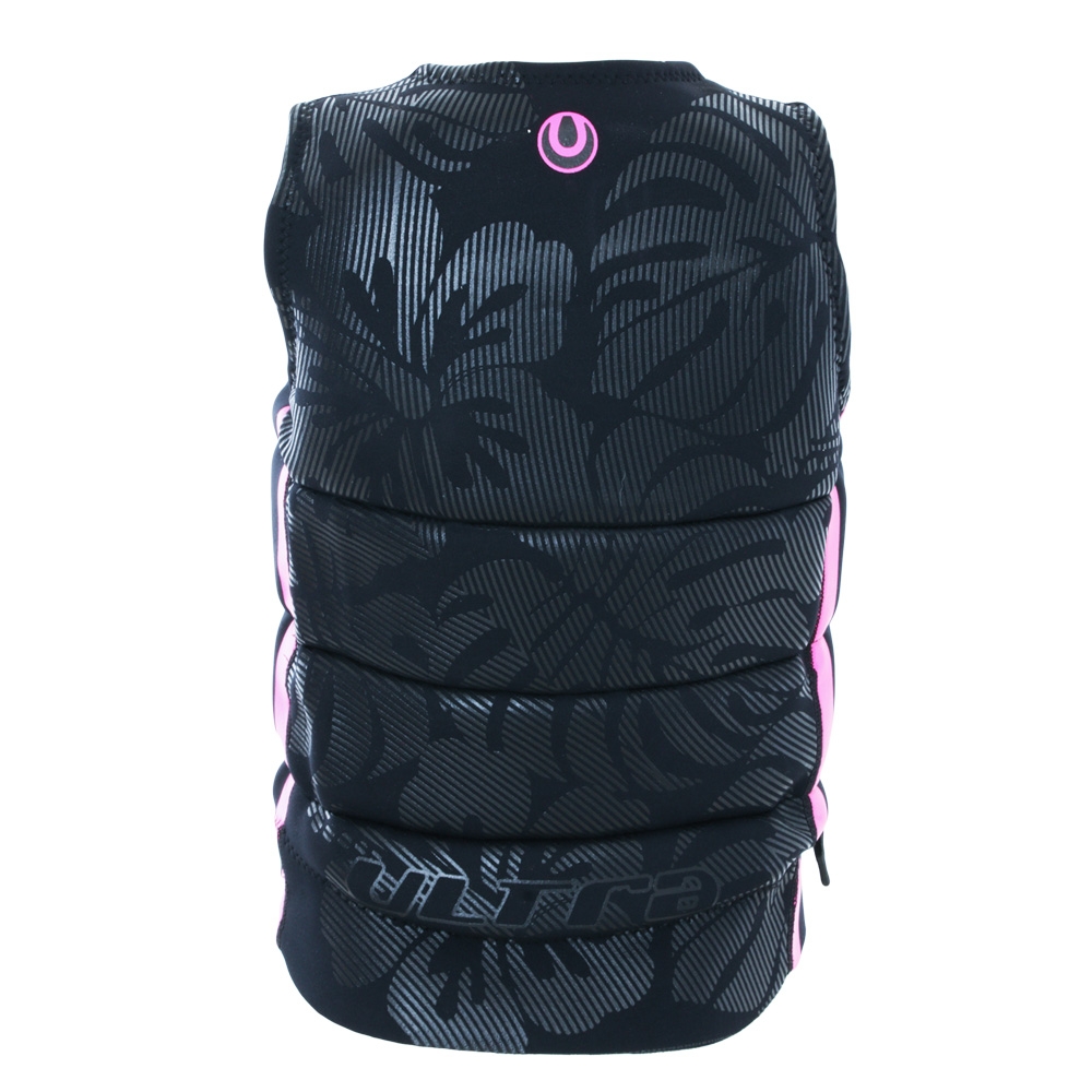 Ultra Session Neoprene Level 50 Womens Life Vest Black/Pink 16