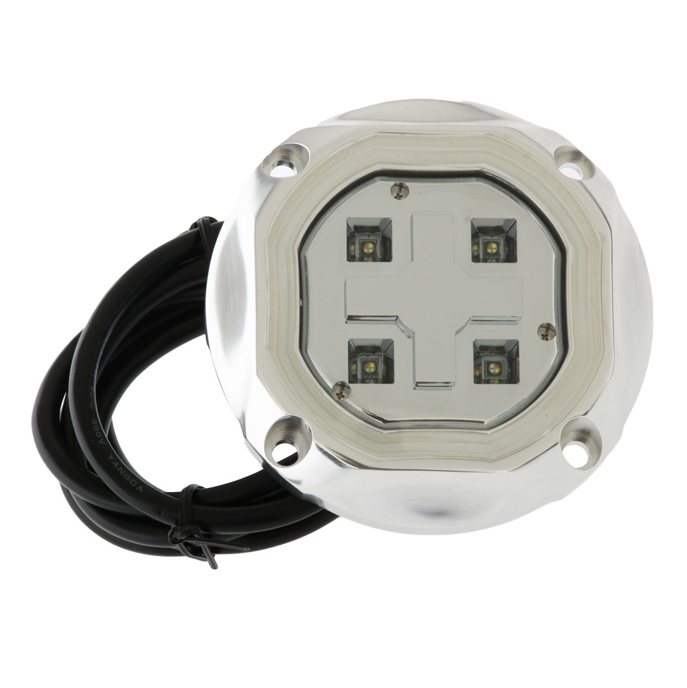 Wilco Multicolour HD Round Aluminium Underwater RGBW LED Light