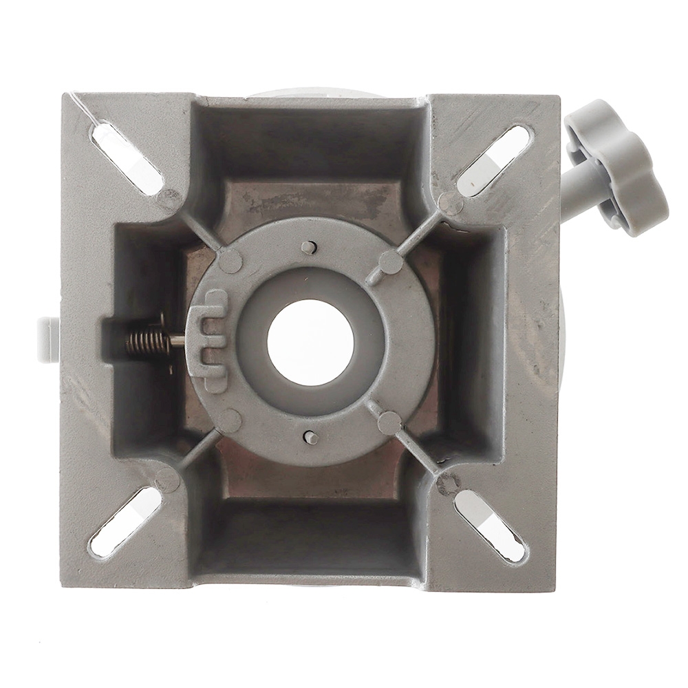 Eastsun Aluminium Fixed Boat Seat Pedestal with Swivel Lock 6in