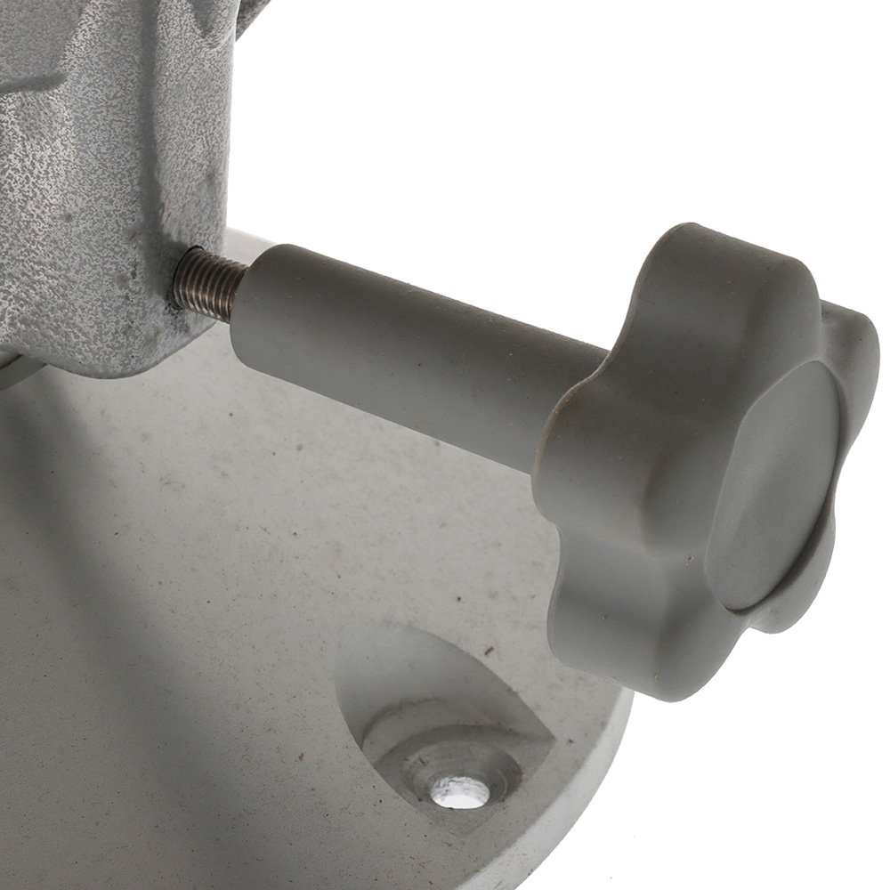 Eastsun Aluminium Fixed Boat Seat Pedestal with Swivel Lock 6in