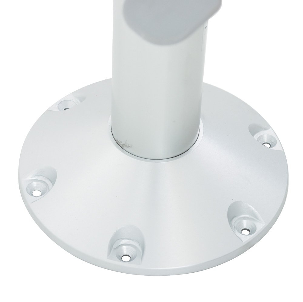 Eastsun Aluminium Fixed Boat Seat Pedestal with Manual Slider 18in