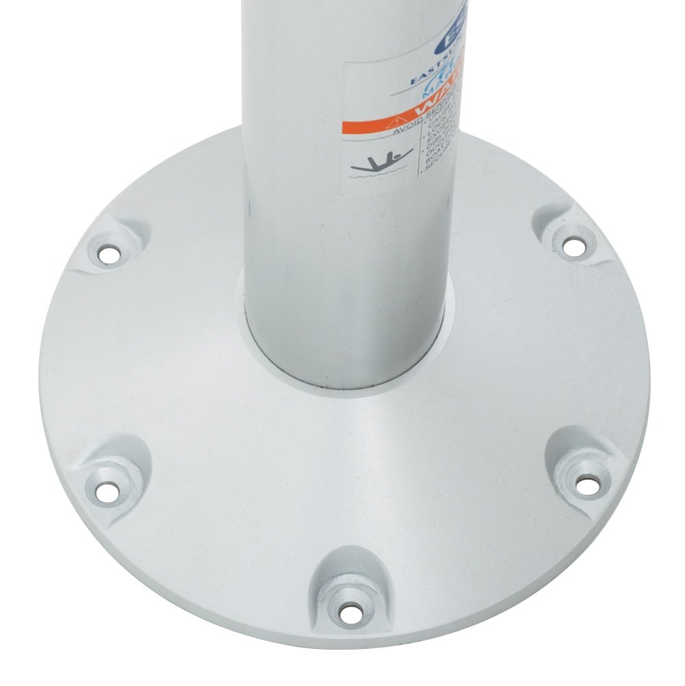 Eastsun Aluminium Fixed Boat Seat Pedestal with Manual Slider 19in