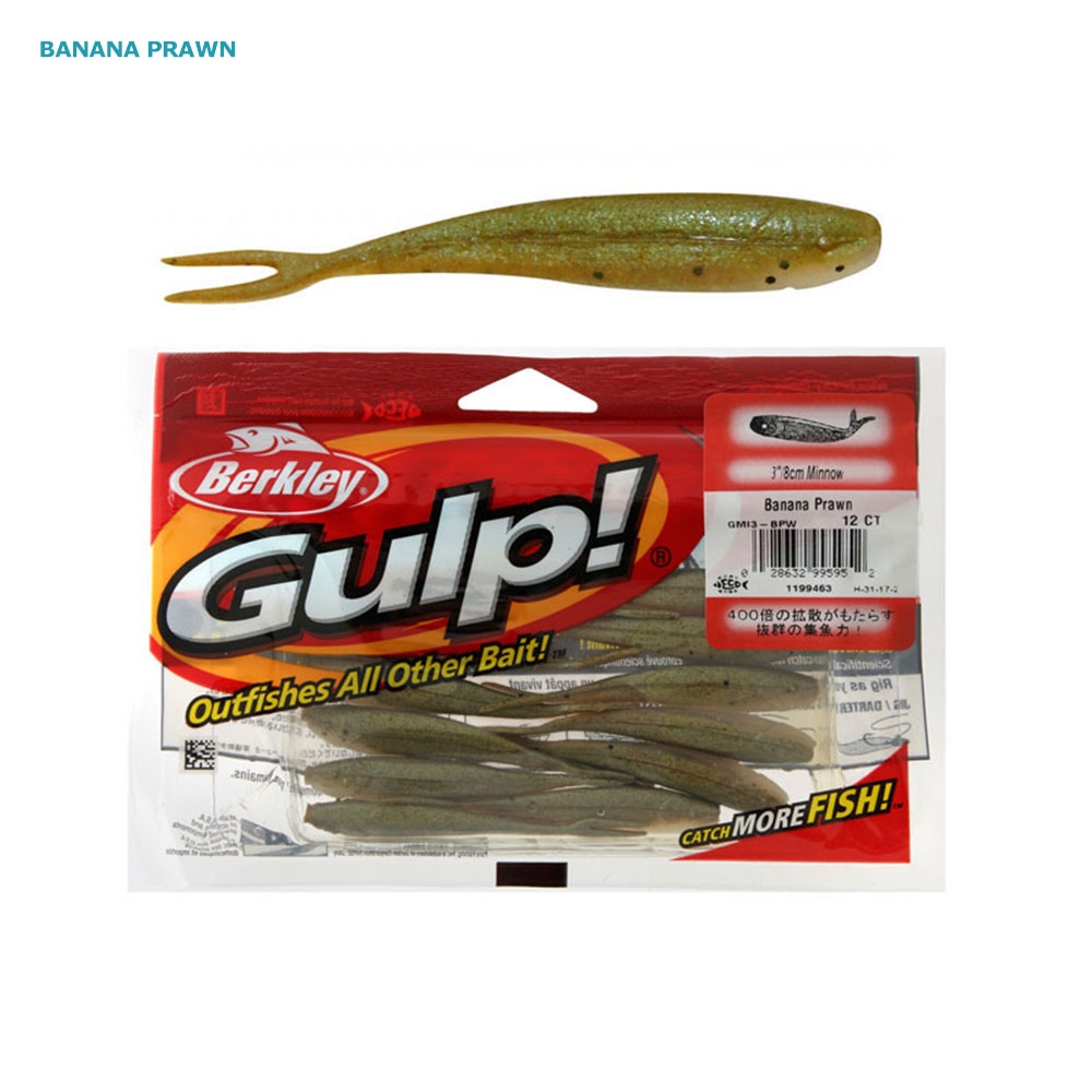 Berkley Gulp Minnow Micro Soft Bait 8cm