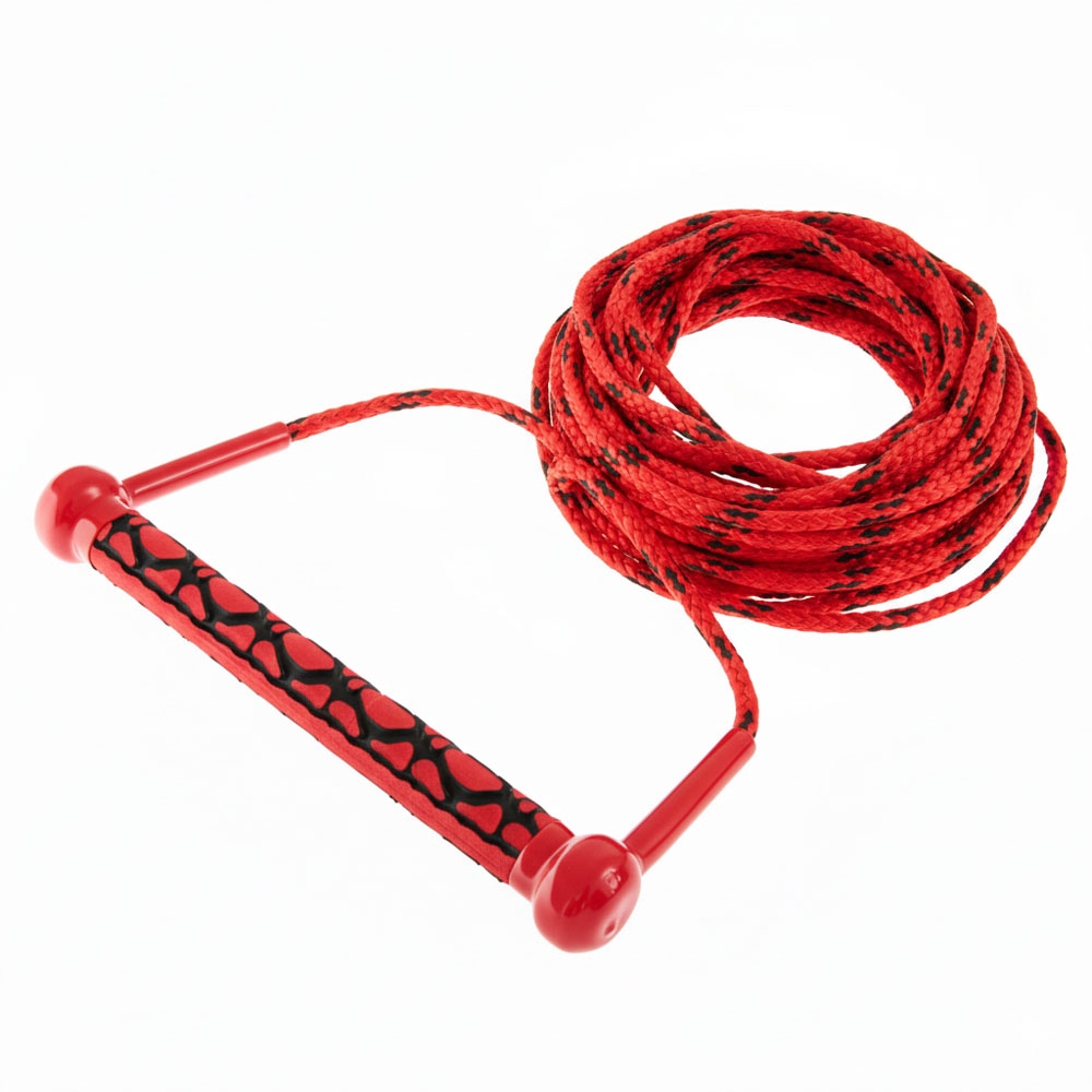 Loose Unit Deluxe 2-Section Adjustable Water Ski Rope & Handle 75ft - Assorted Colours