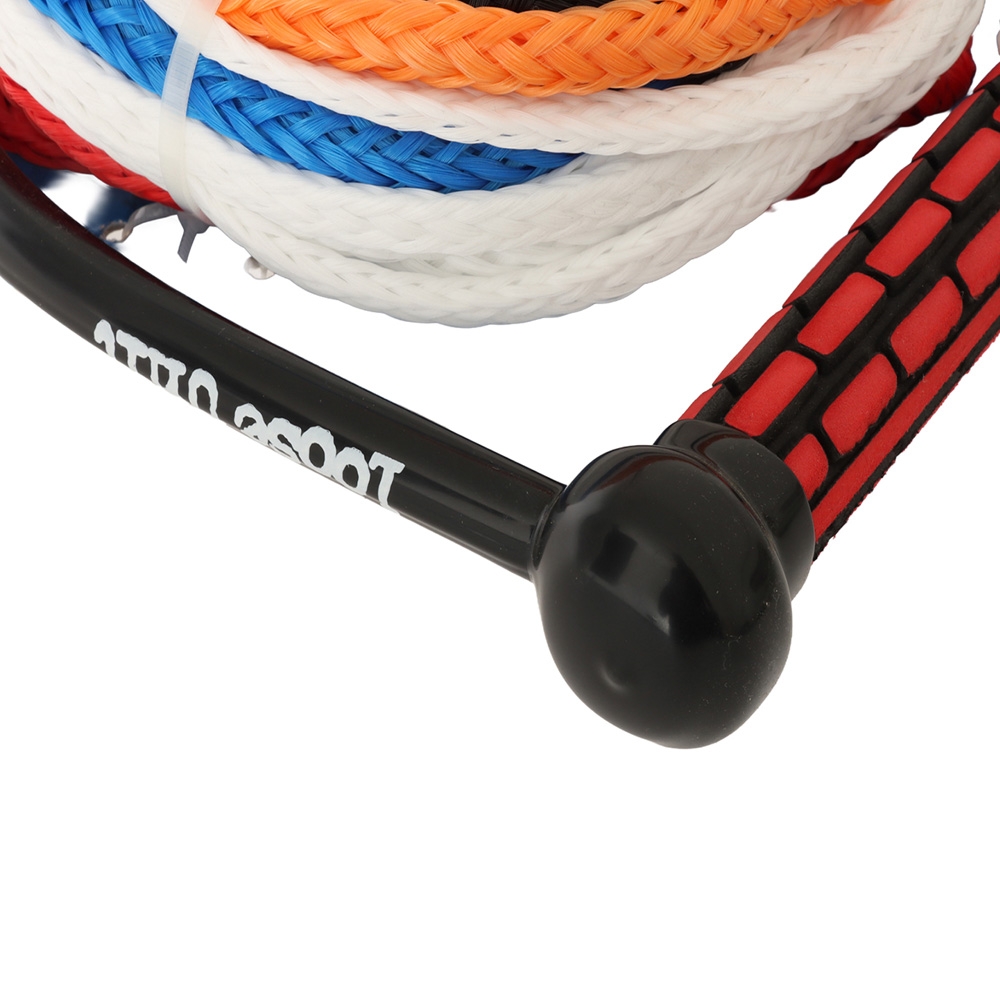 Loose Unit Deluxe 8-Section Adjustable Slalom Rope & Handle 75ft