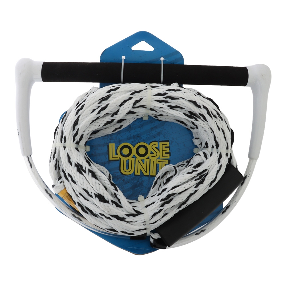 Loose Unit PS801 Waterski Rope & Handle Combo - 12in Handle 75ft Rope