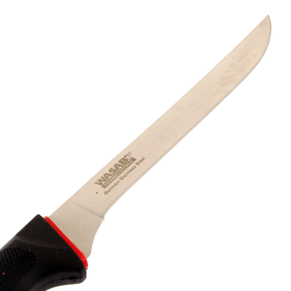 Wasabi Tackle Stainless Steel Fillet Knife 20cm Wasabi Tackle Stainless Steel Fillet Knife 20cm