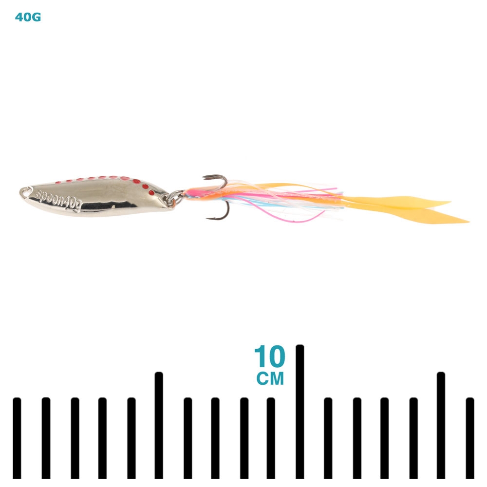 Holiday Spoon Lure with Lumo Skirt