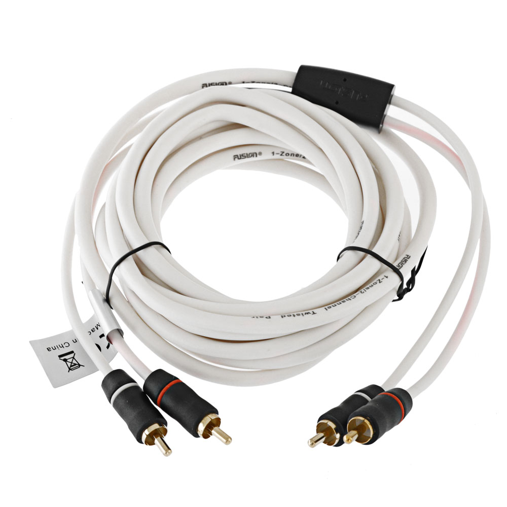 Fusion EL-RCA12 Standard 2-Way Twisted RCA Cable 3.6m