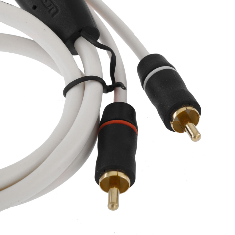 Fusion EL-RCA12 Standard 2-Way Twisted RCA Cable 3.6m
