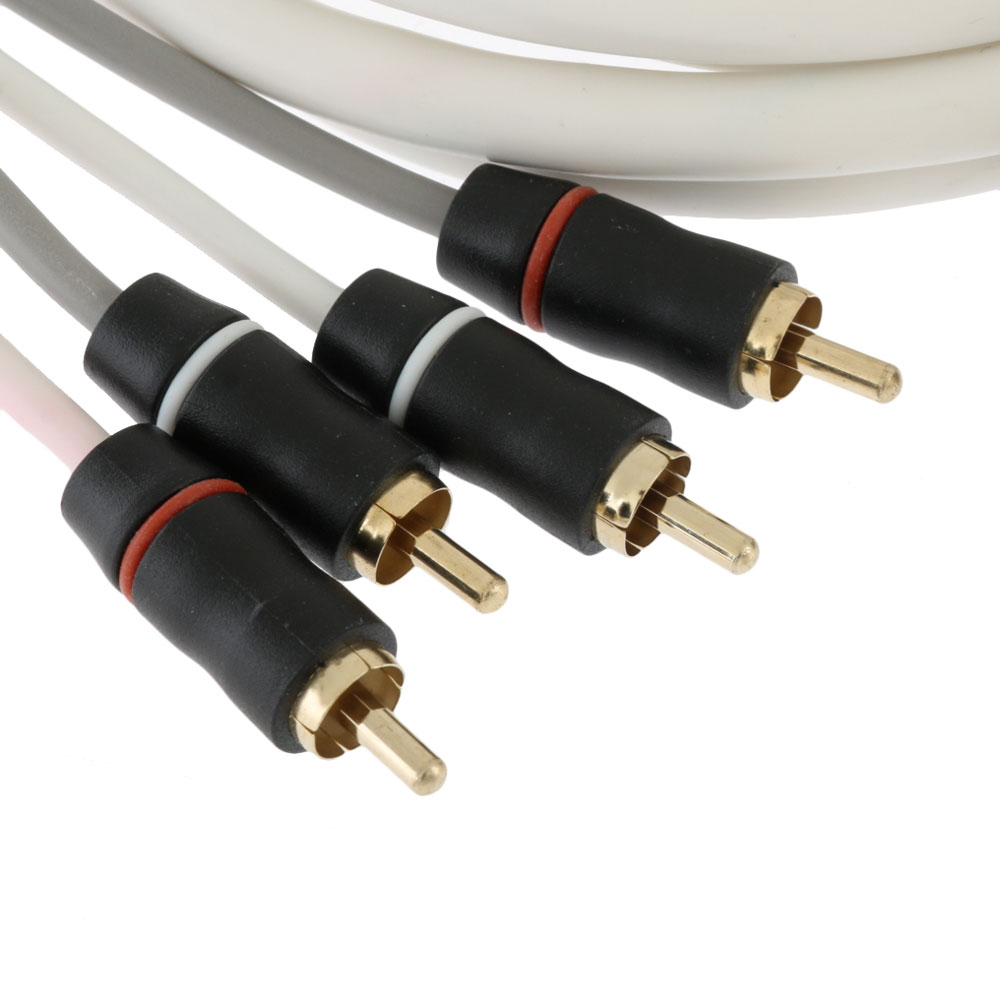 Fusion EL-FRCA12 Standard 4-Way Twisted RCA Cable 3.6m