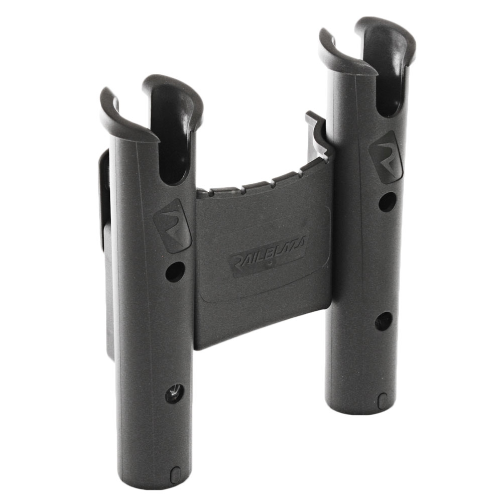 Railblaza RodStow Double Rod Holder with Caddy Black