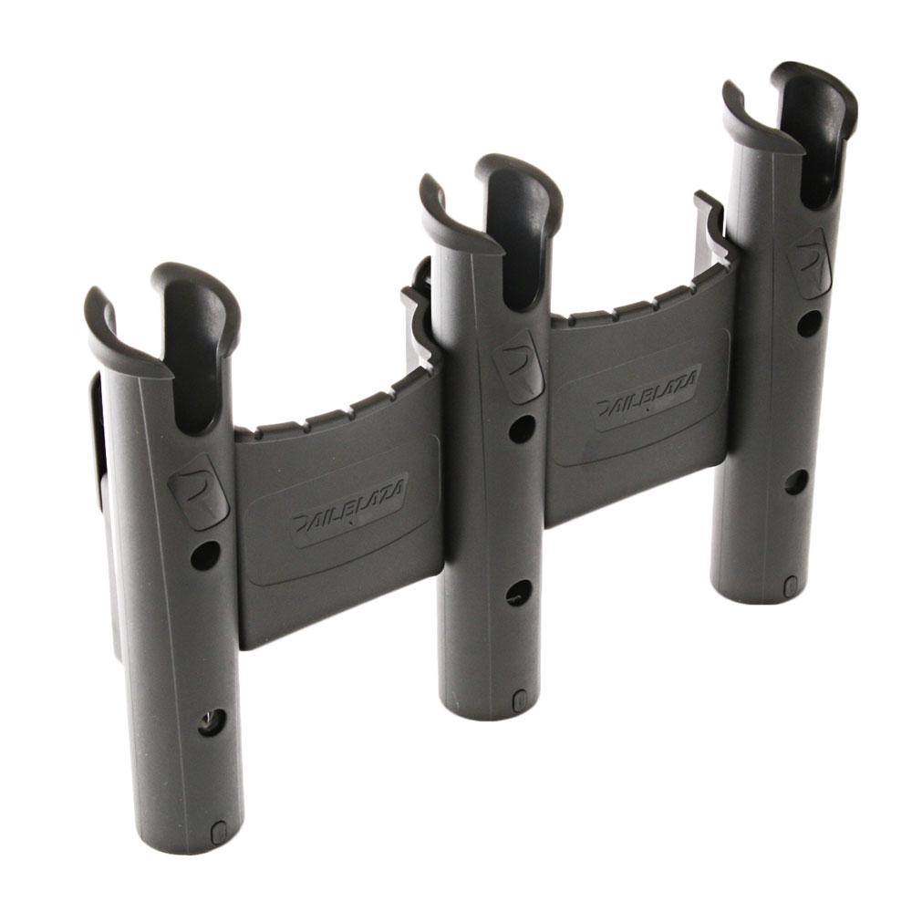 Railblaza RodStow Triple Rod Holder with Caddy Black
