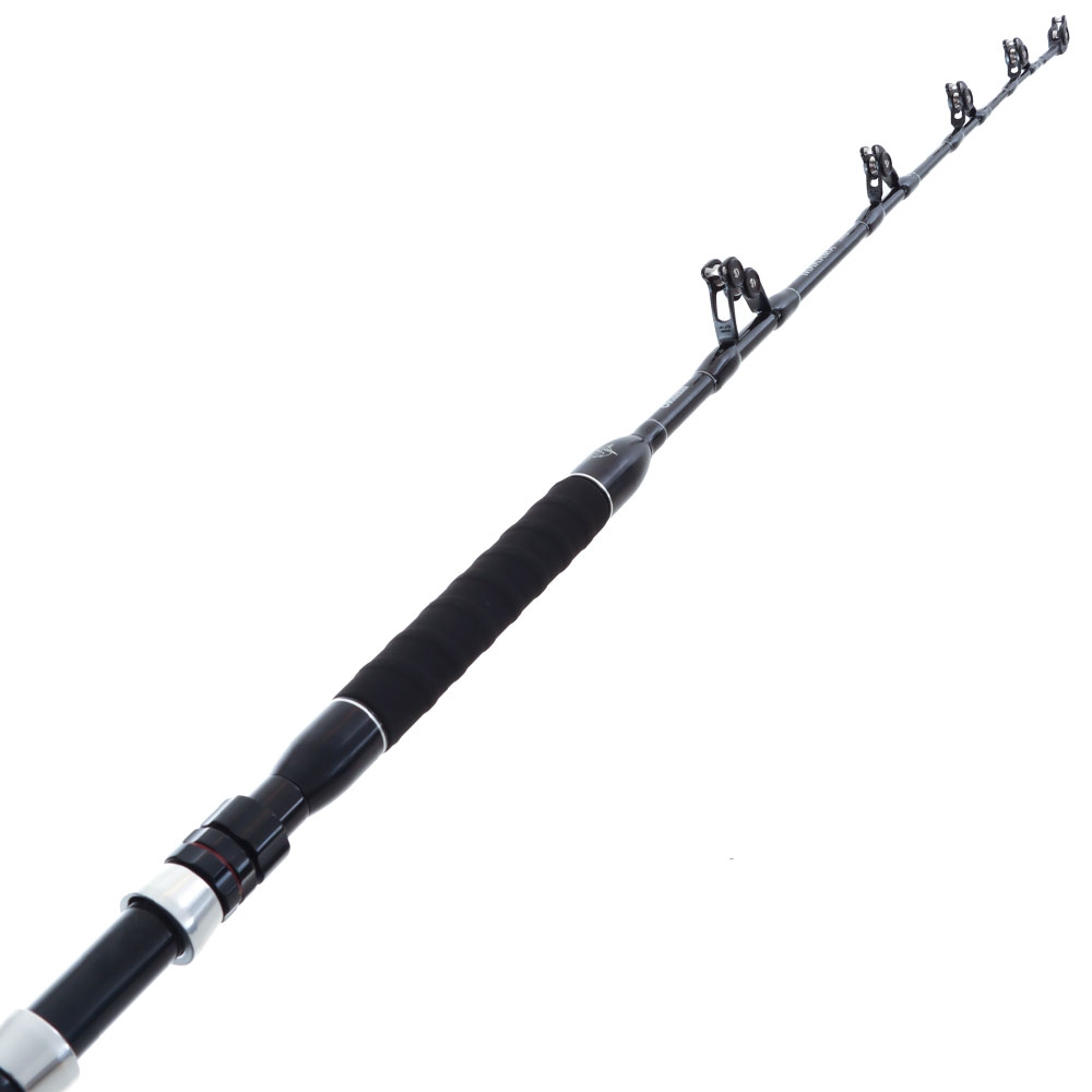 Okuma Makaira Stand-Up Game Rod with ALPS Bearing Rollers Black/Silver 5ft 8in 24kg 1pc
