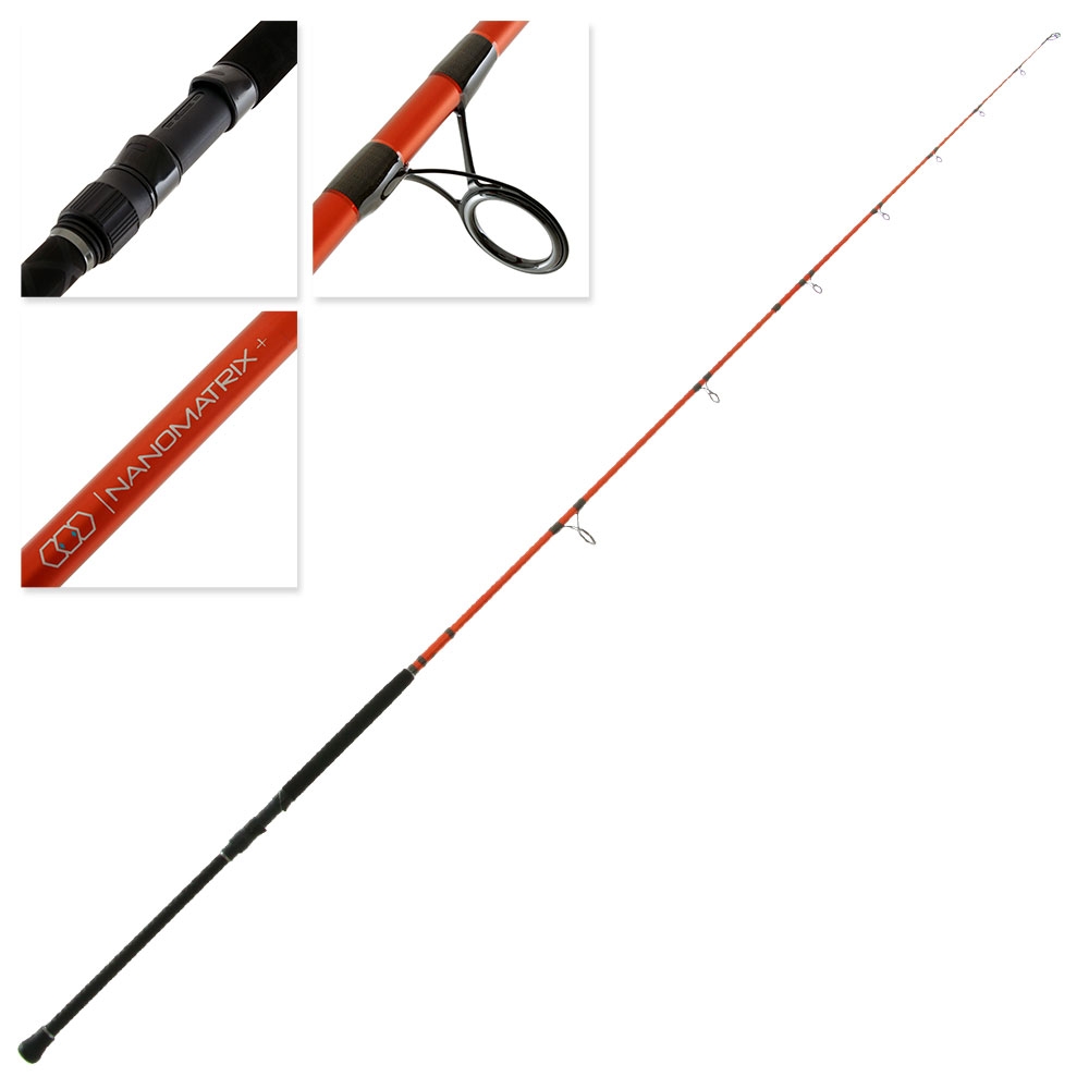 Okuma Nano Matrix Plus Spinning Rock Rod 8ft 6in 10-15kg 3pc