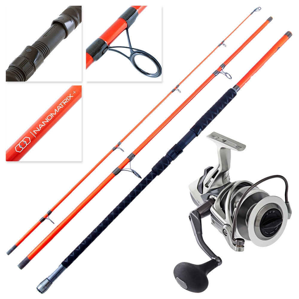 Okuma Coronado CDX 80 Nano Matrix Plus Surf Combo 10ft 10-24kg 3pc