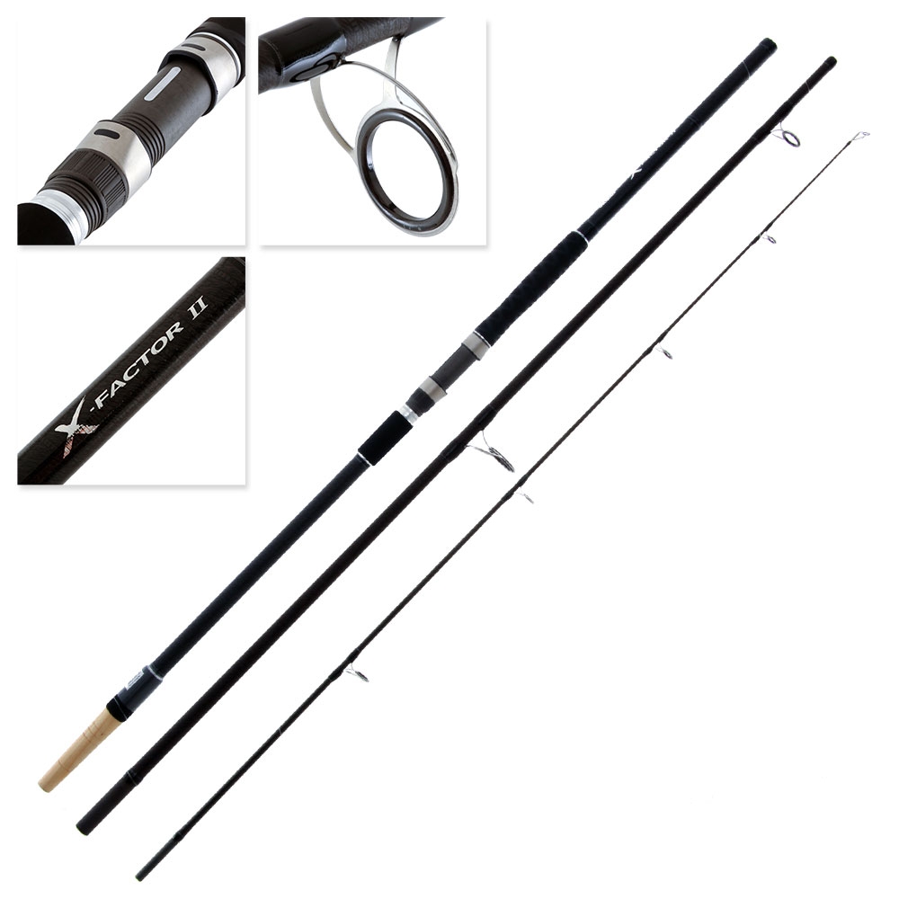 Okuma X-Factor II Spinning Surf Rod 15ft 3-5oz 3pc